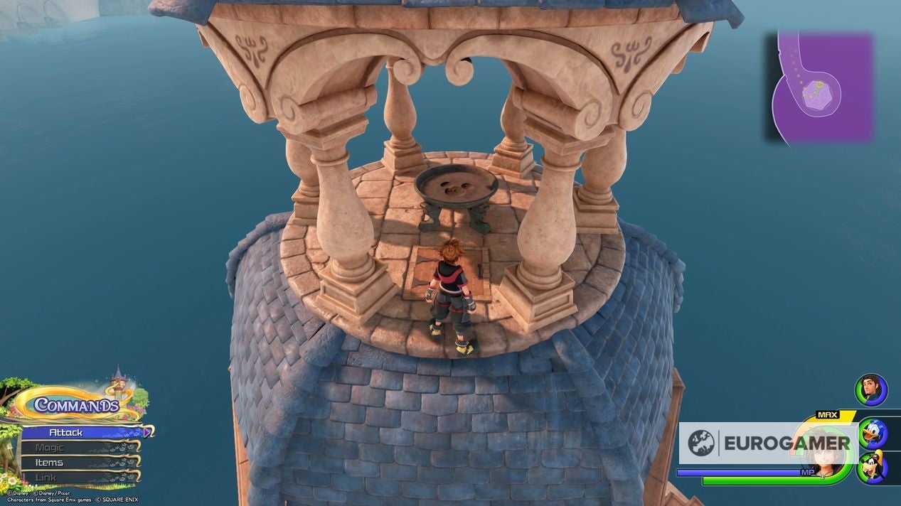 Kingdom Hearts 3 Lucky Emblem locations